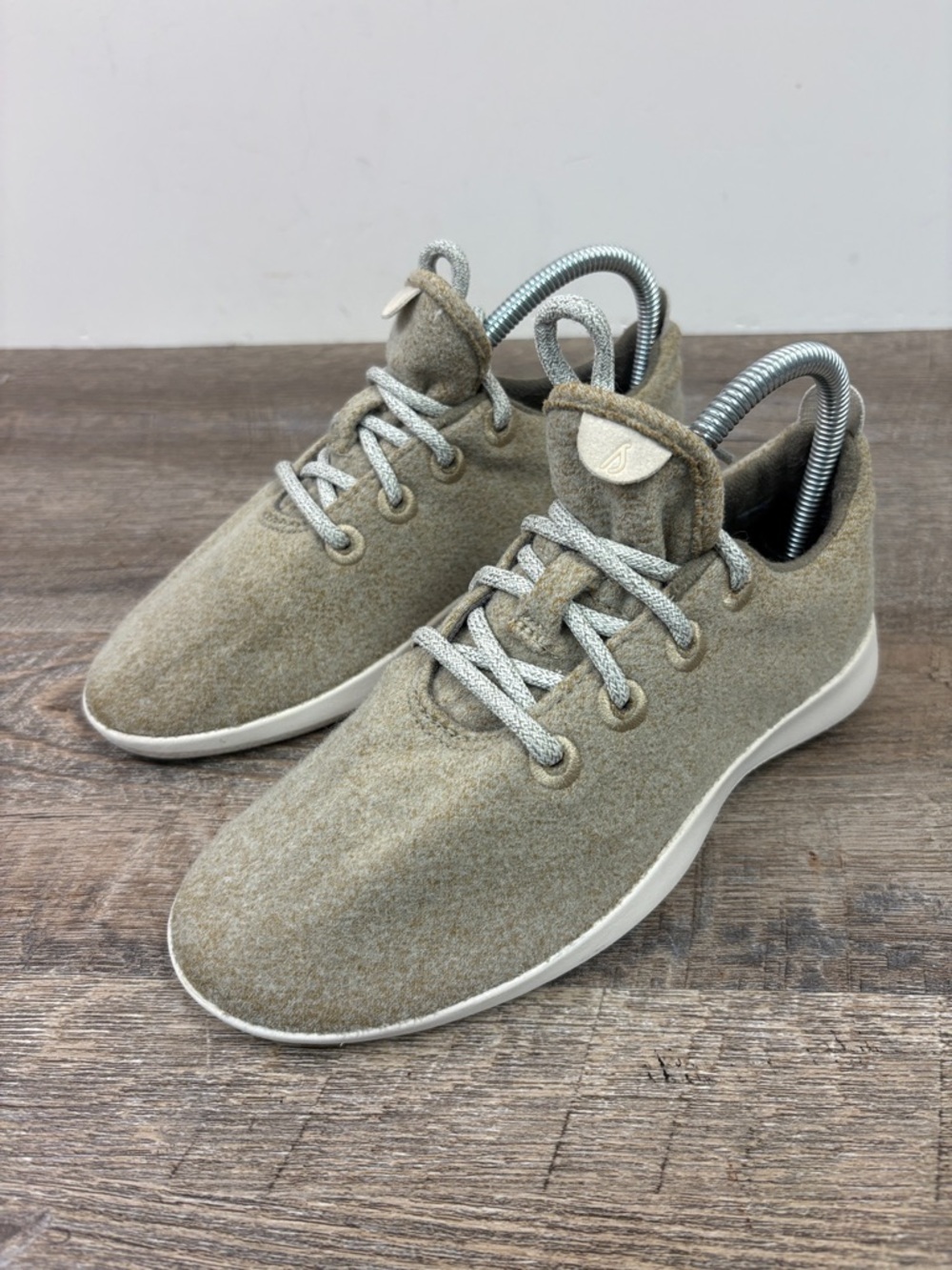 Allbirds Wool Runners Sneakers Natural Beige | Women’s 7 (EU 37)